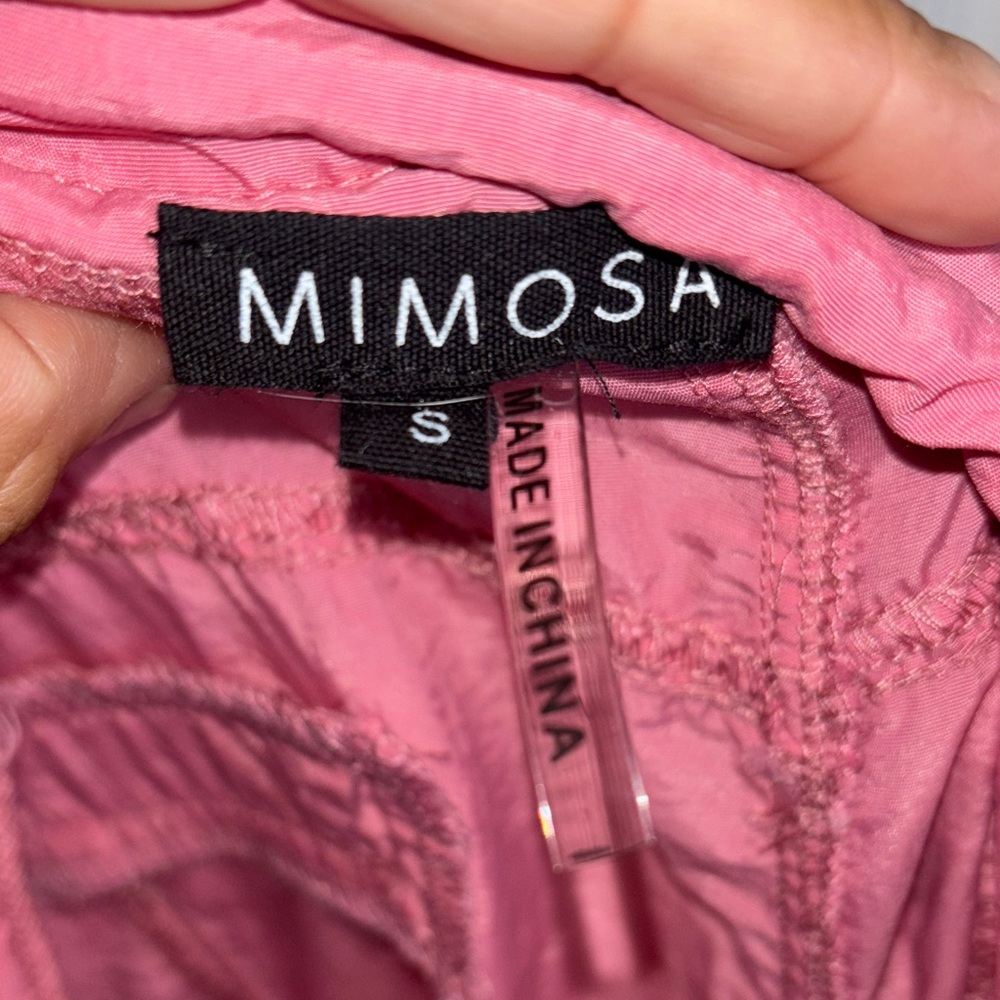 Mimosa Pink Women's Track Pants - Picture 2 of 6